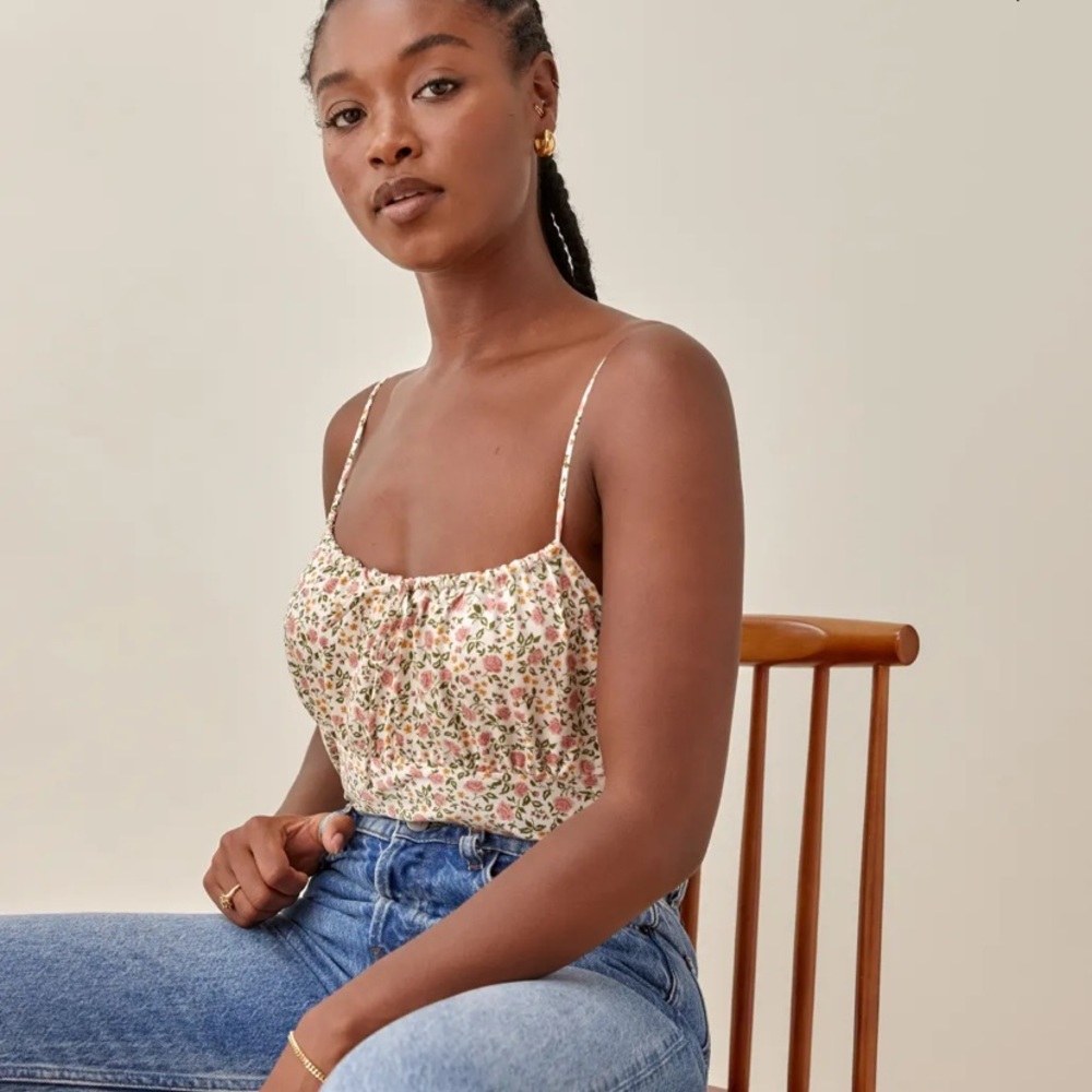 NWT! Reformation Nightingdale Top